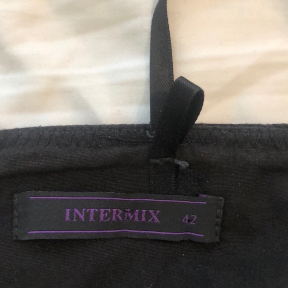 Intermix Little Strappy Black Dress - Picture 3 of 3